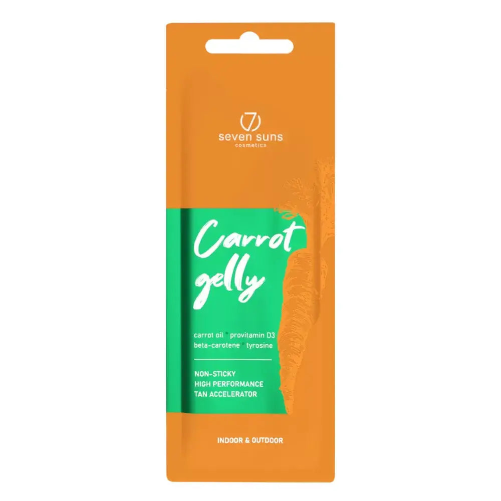 7suns Carrot Gelly Carotene gel for solarium, 15 ml