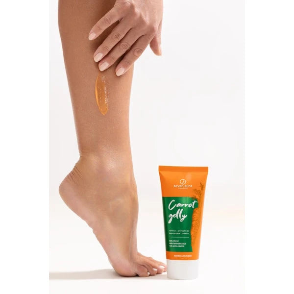 7suns Carrot Gelly Carotene gel for solarium, 200 ml