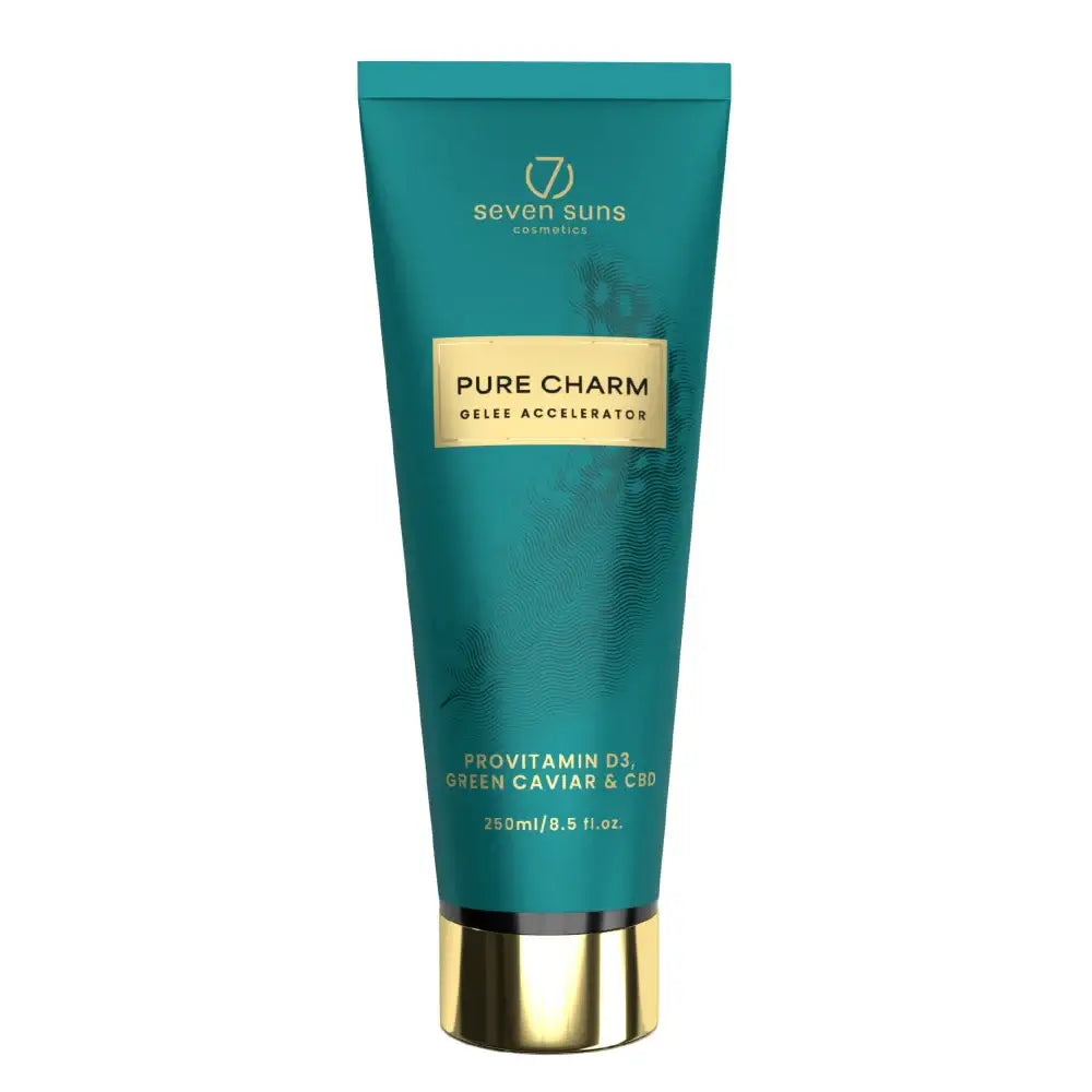 7suns Pure Charm Gelee accelerator for solarium with deeply moisturising, 250 ml