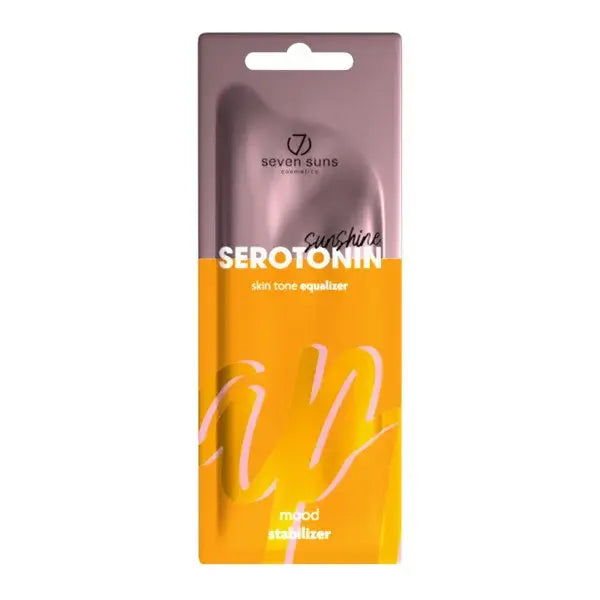7suns Serotonin Sunshine accelerator for solarium with golden particles, 15 ml