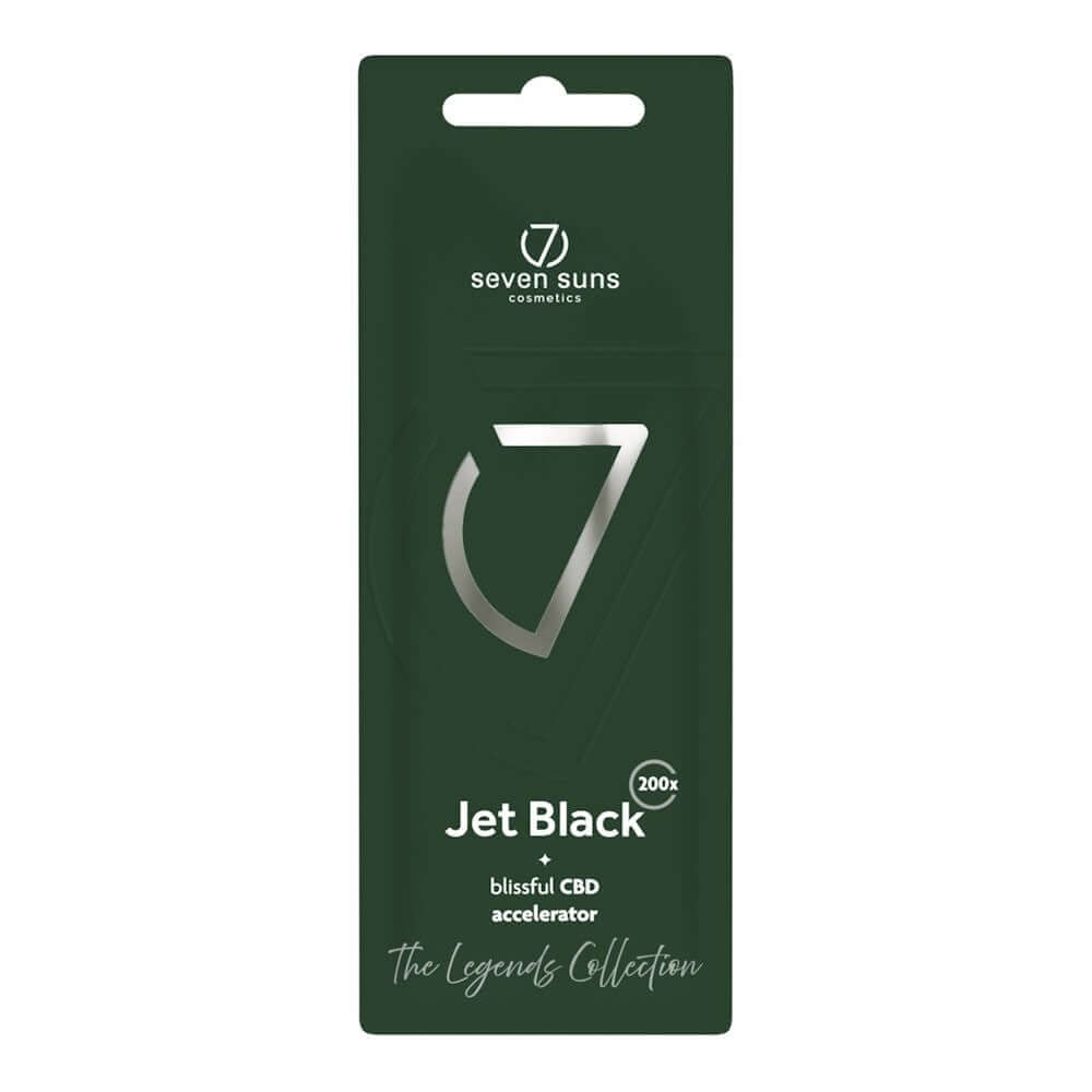 Accelerator for solarium 7suns Jet Black for perfectly hydrated, radiant skin, 15 ml