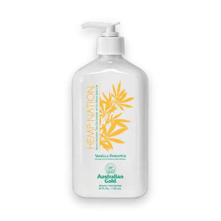 Australian Gold Hemp Nation Vanilla Pineapple After Tan Lotion 535ml
