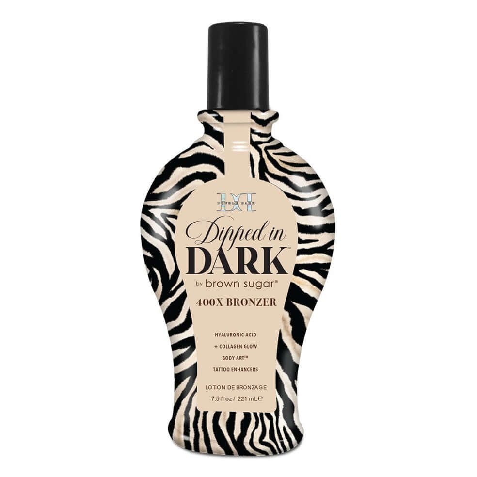 Brown Sugar Double Dark Dipped in Dark 400X cream for solarium