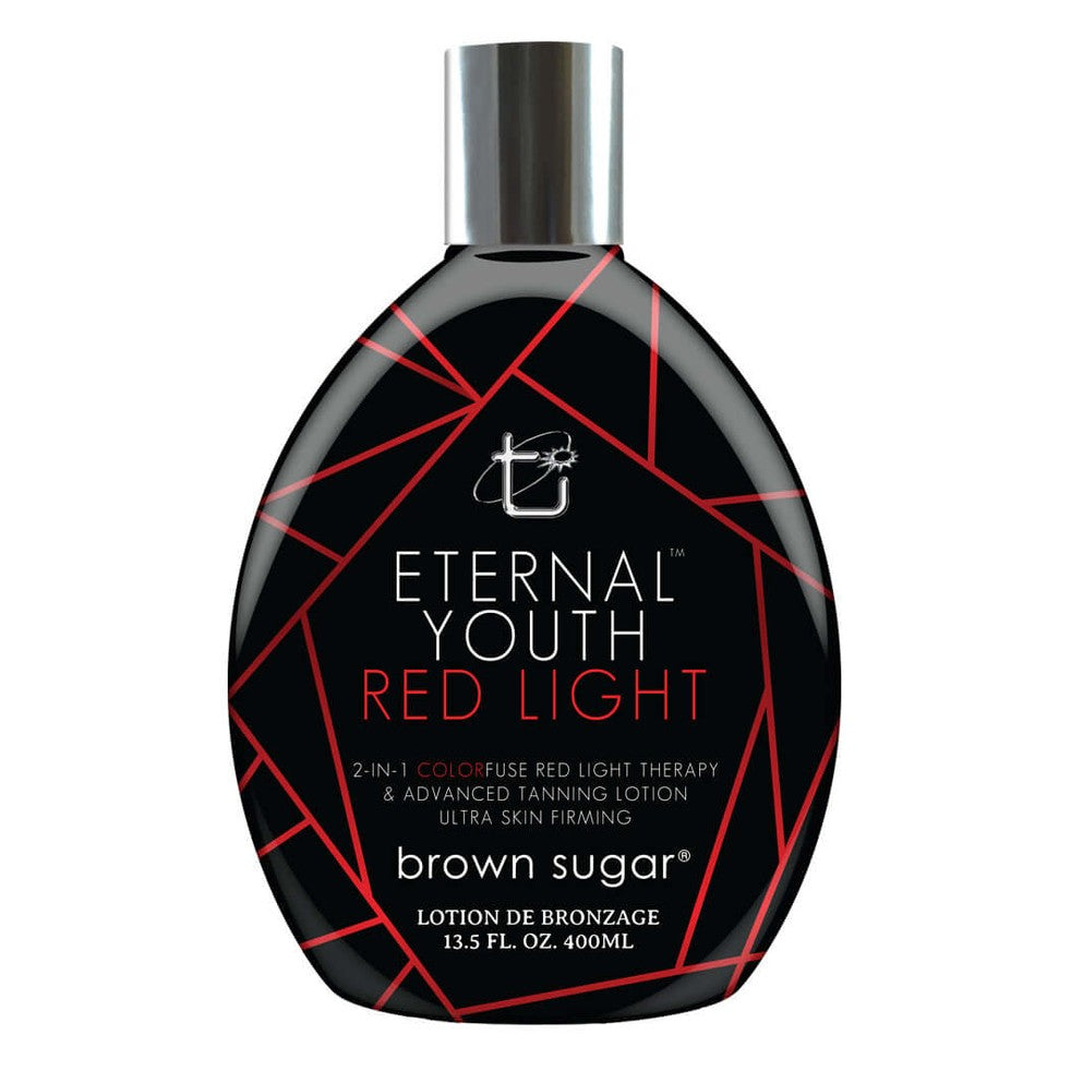 Brown Sugar Eternal Youth Red Light advanced tanning lotion for solarium