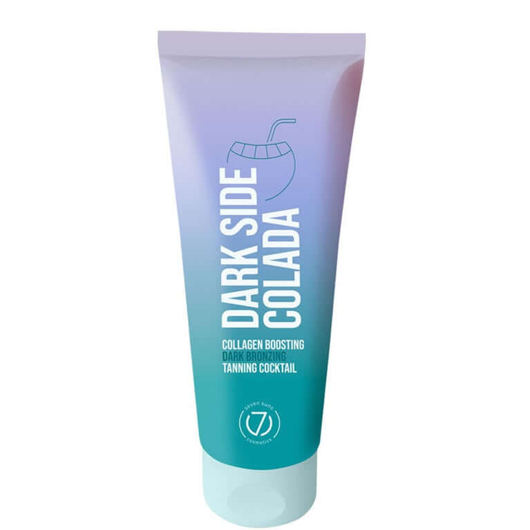 Cream for solarium 7suns Dark Side Colada Collagen Boosting Dark Bronzing 300X, 100 ml