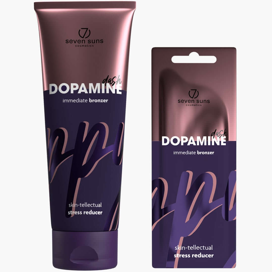 Cream for solarium 7suns Dopamine, Dash Immediate Bronzer, 15 ml