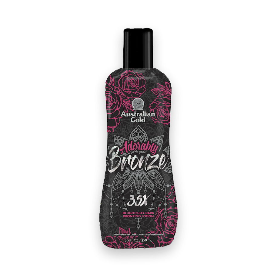 Australian Gold Adorably Bronze 35X dark bronzing lotion 250ml bottle
