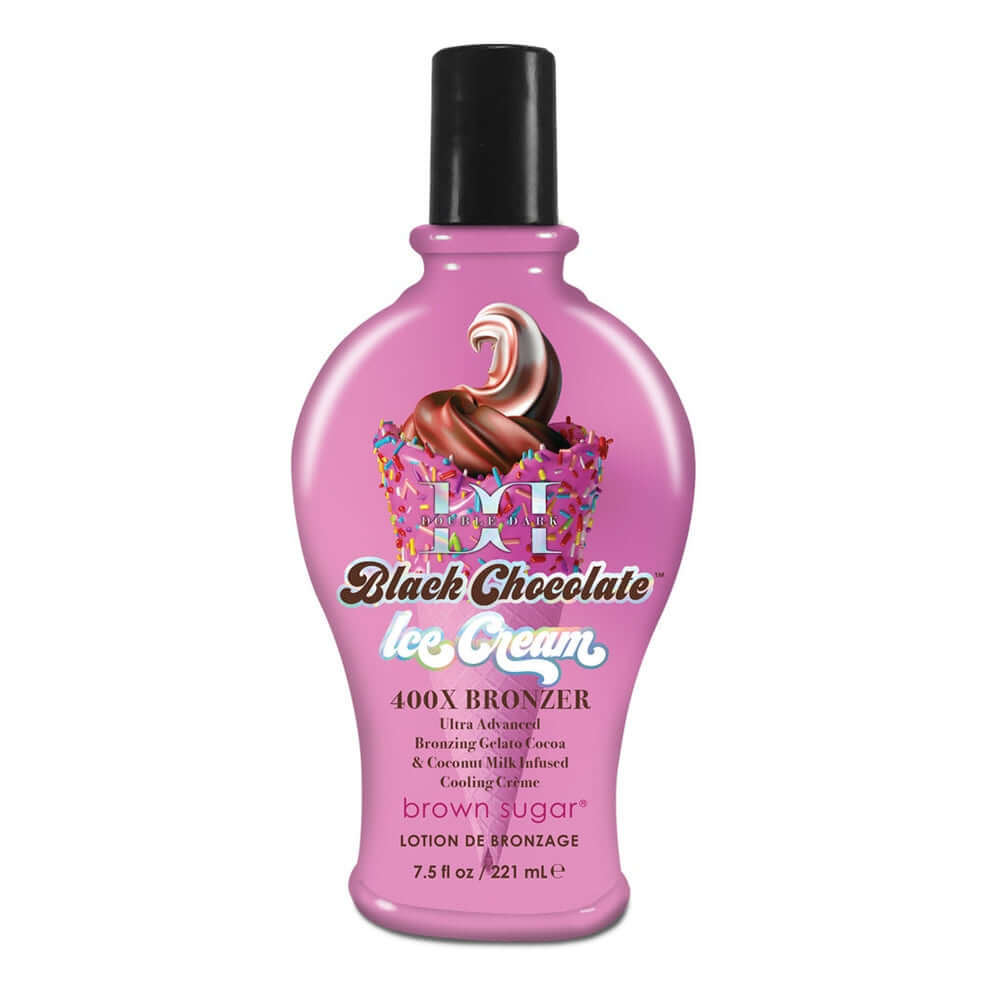 Cream for solarium Brown Sugar Double Dark Black Chocolate Ice Cream