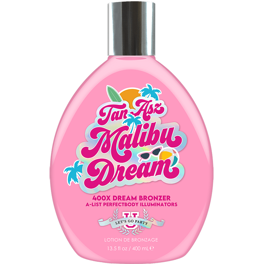 Cream for solarium Tan Asz U Malibu 400X Dream Bronzer for celebrity stylish tan and perfect body, 400 ml