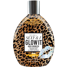 Cream for solarium Tan Asz U Sexy & I Glow It 400X, Selfie Formula, Flawless Bronzer, Tattoo protection, 400 ml