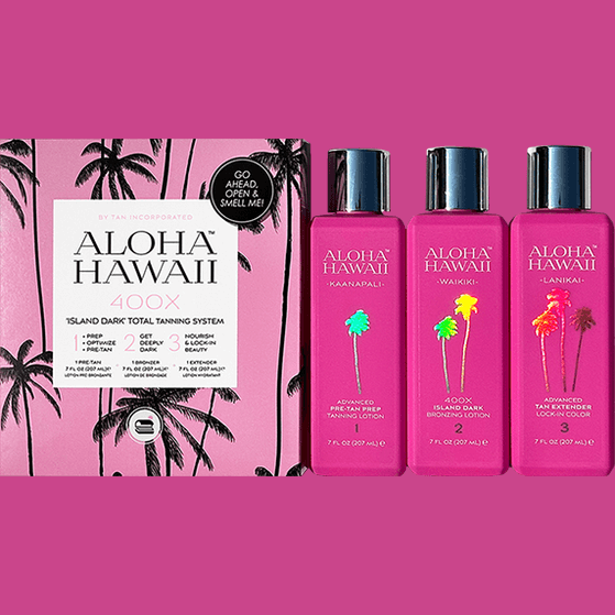 Cremă pentru solariu Tan Inc Aloha Hawaii Waikiki 400X Island Dark Bronzing Lotion, 207 ml