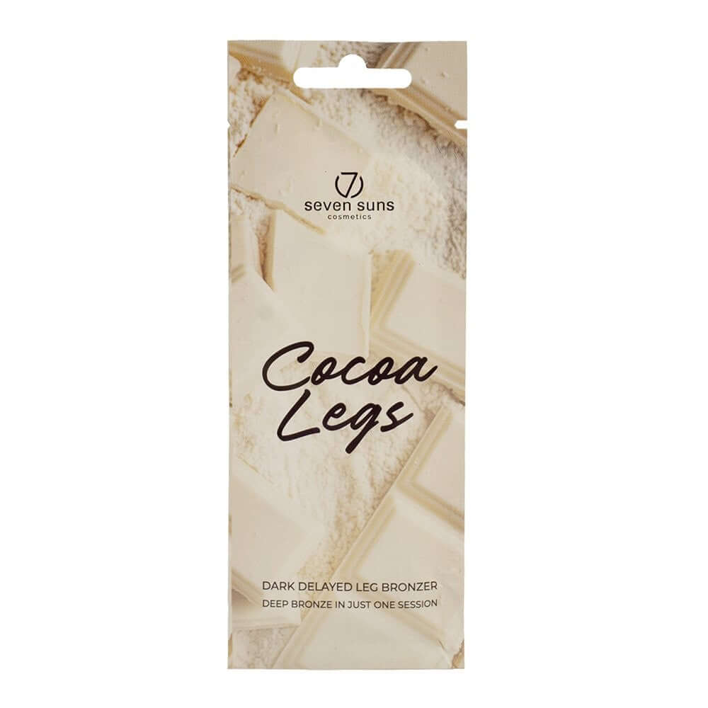 Cream for solarium for legs 7suns Cocoa Legs, Dark Delayed Bronzer, 15 ml