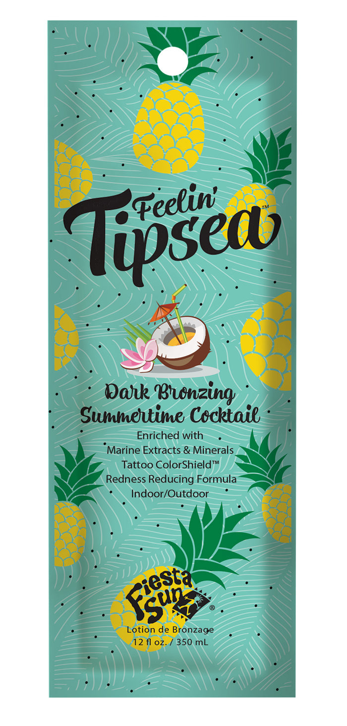 Cream for solarium Fiesta Sun Feelin’ Tipsea, antioxidant rig mørk Bronzing Lotion, 22 ml