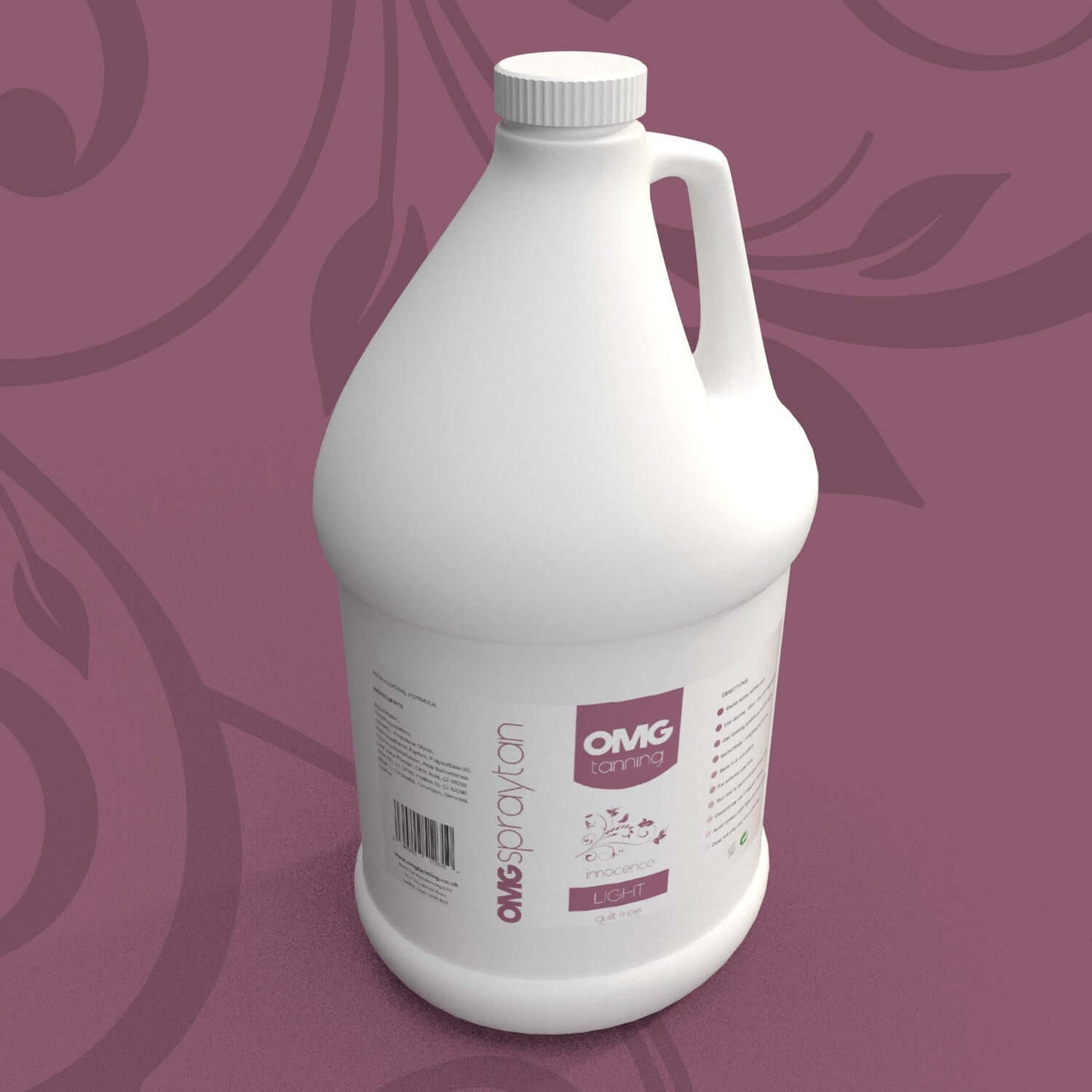 OMG Innocence light tan lotion for spray tan, 1000 ml