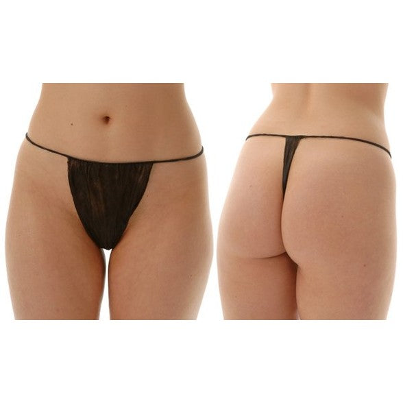 Panty Disposable G-Strings for spray tan and cosmetics treatment