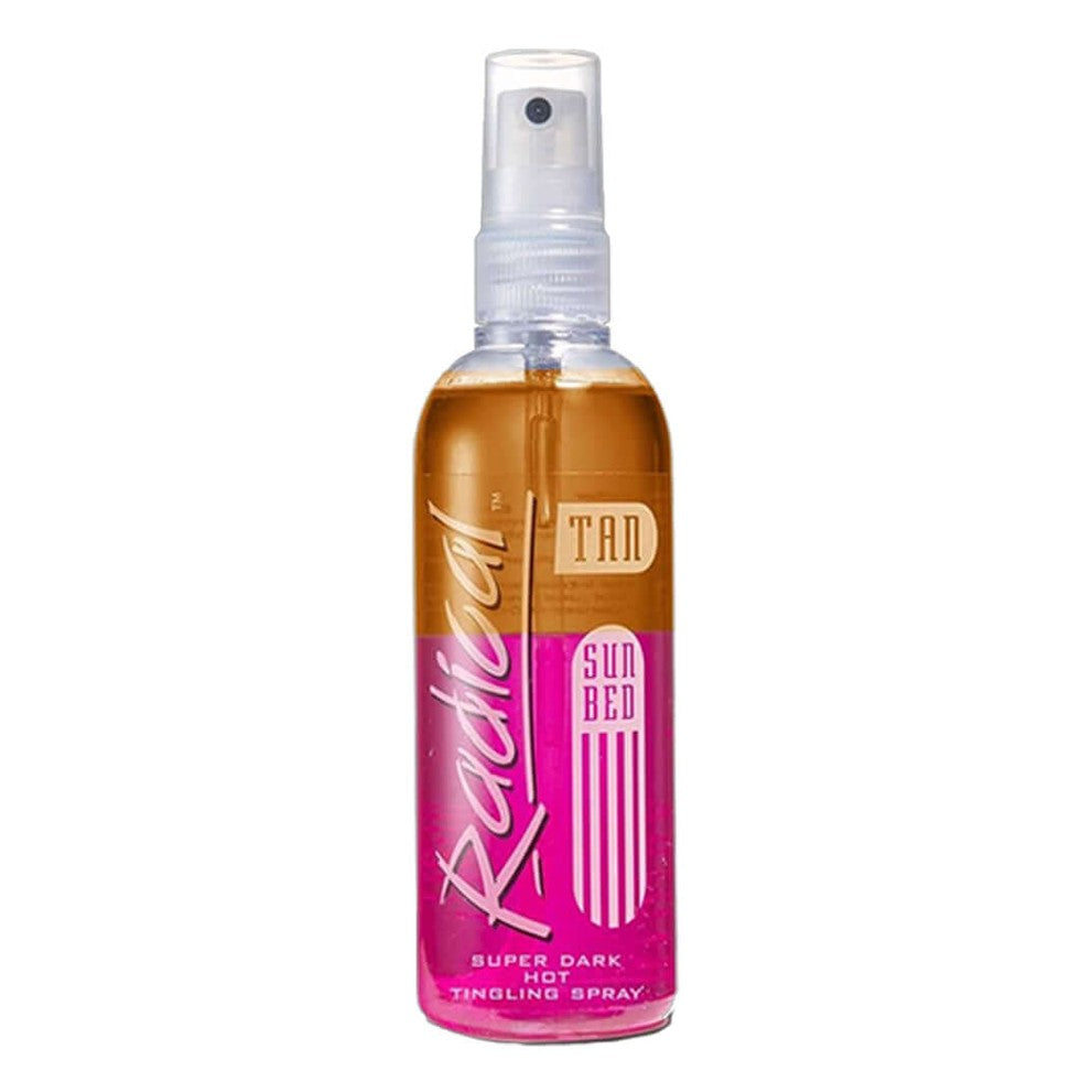 Radical Super Dark Hot tanning spray with strong bronzer with tingle 165 ml