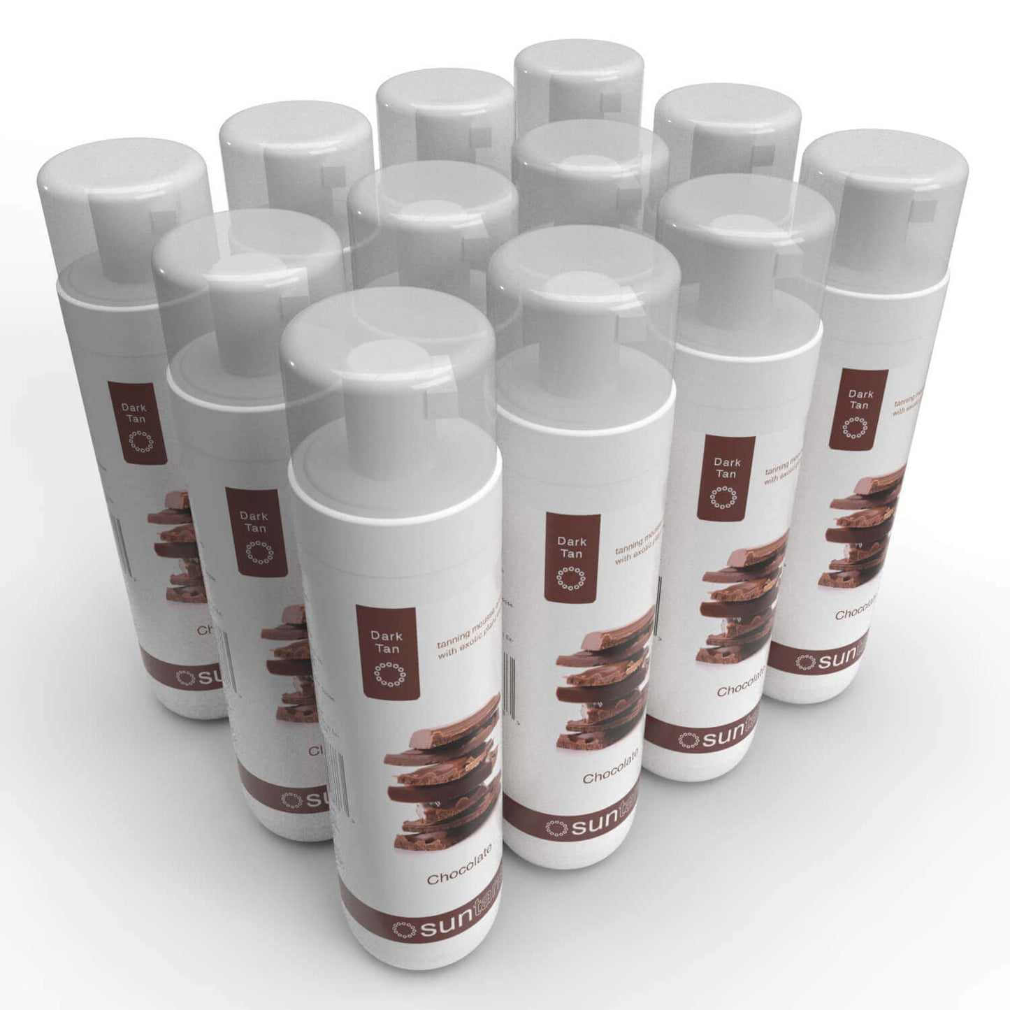 Self-tanning mousse Suntana Chocolate dark 200 ml