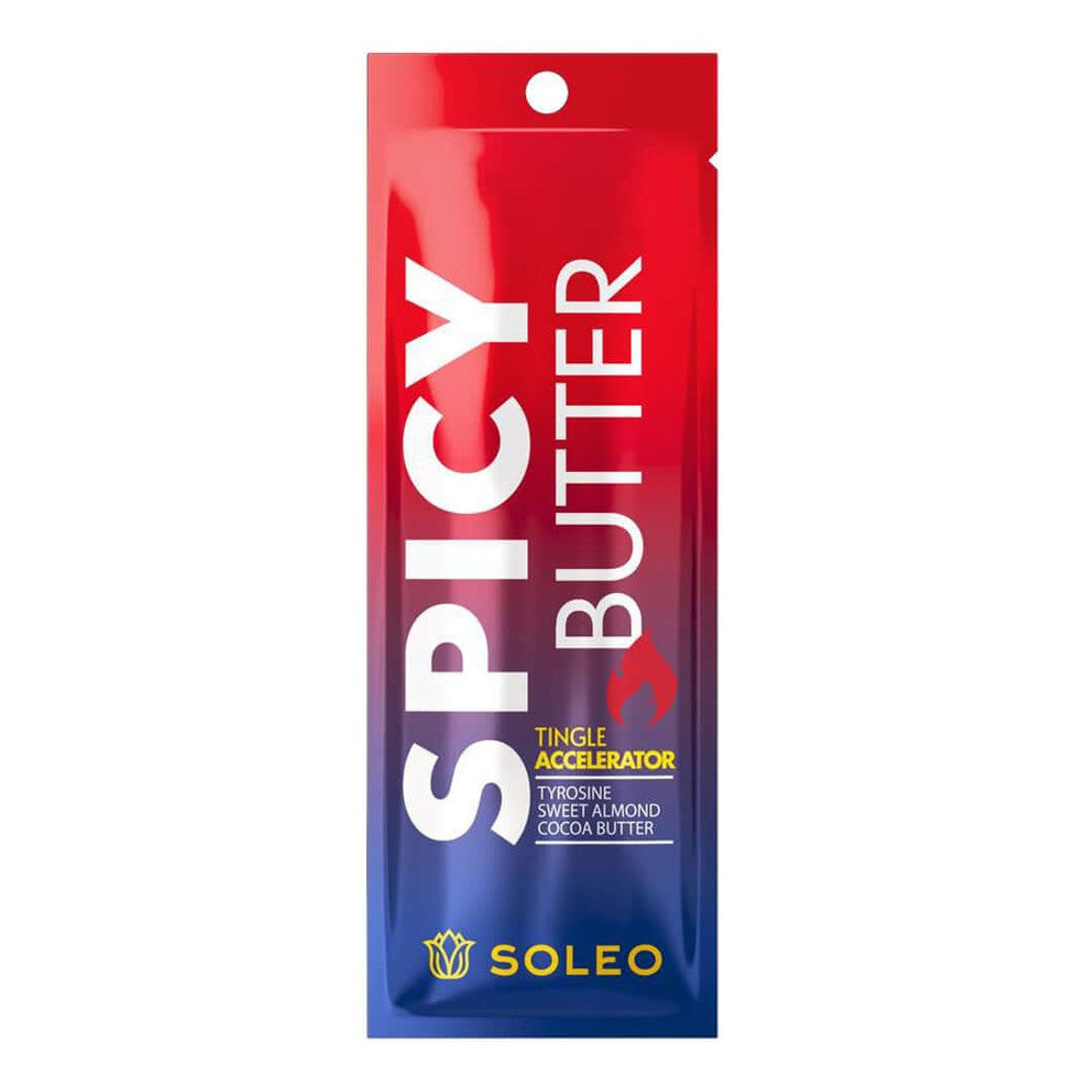 Soleo Basic Spicy Butter accelerator for solarium with warming tingle effect, 15 ml