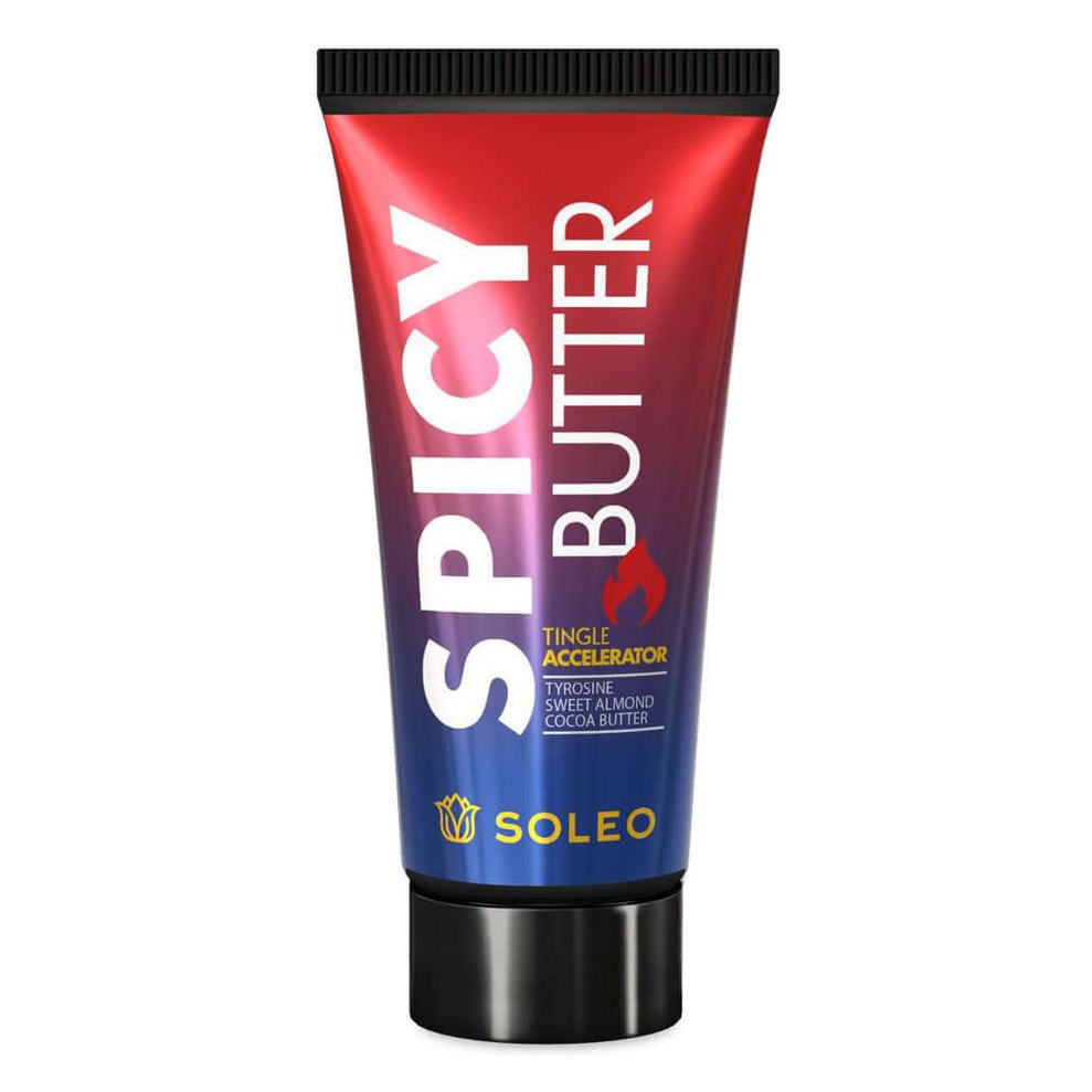 Soleo Basic Spicy Butter accelerator for solarium with warming tingle effect, 150 ml