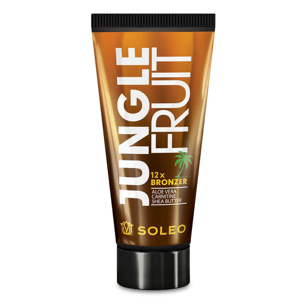 Soleo Jungle Fruit multi-active 12X bronzer for solarium with slimming effect, 150 ml