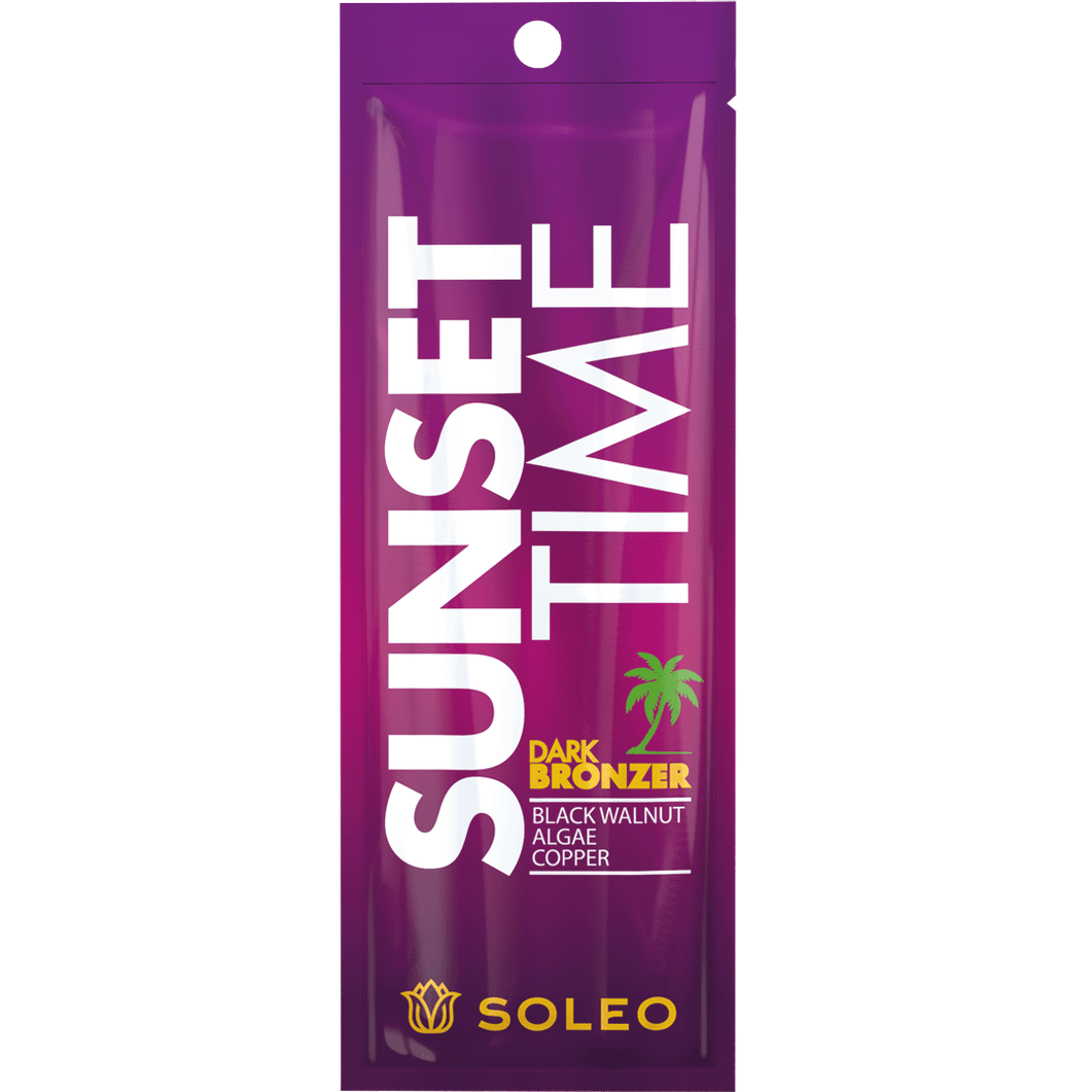 Soleo Sunset Time dark bronzer with a rejuvenating effect and with algae complex, 15 ml