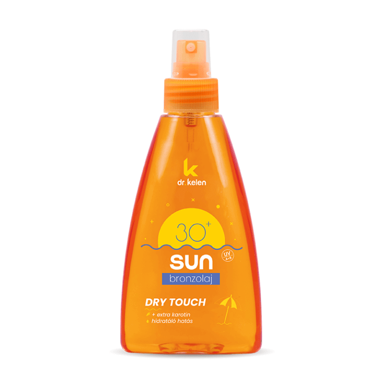 Sun oil spray Dr.Kelen F30 Bronze Dry Touch SPF 30 sunscreens with vitamin E, 150 ml