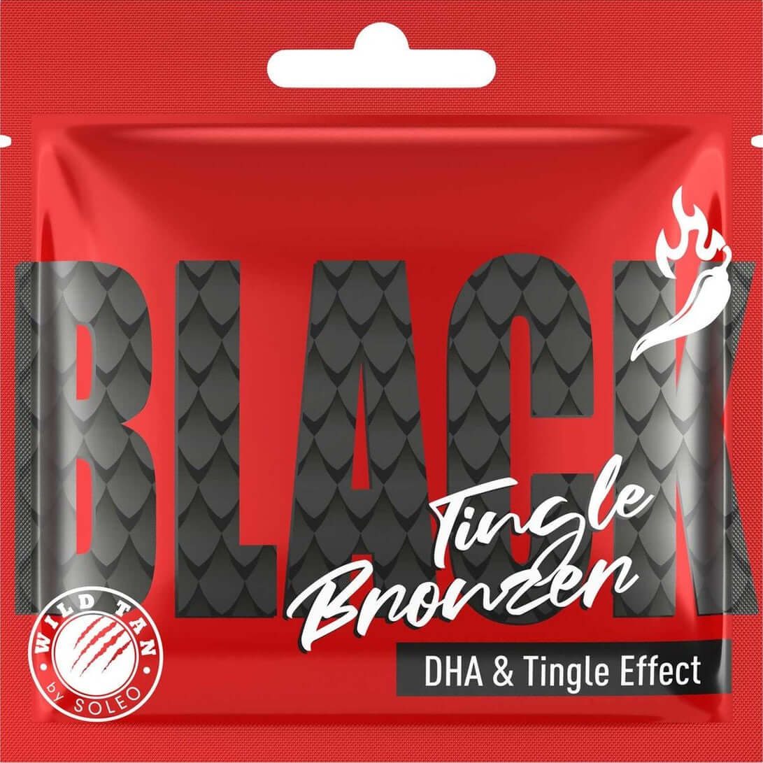 Wild Tan Black Tingle Bronzer, instant tan accelerator for solarium with tingle, 15 ml
