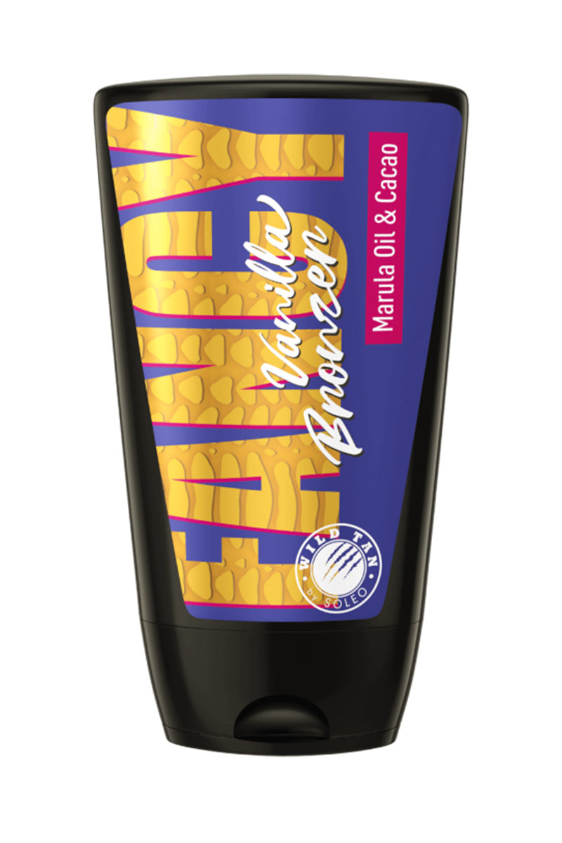 Wild Tan Fancy Vanilla Bronzer tanning lotion with marula oil & cacao 125 ml