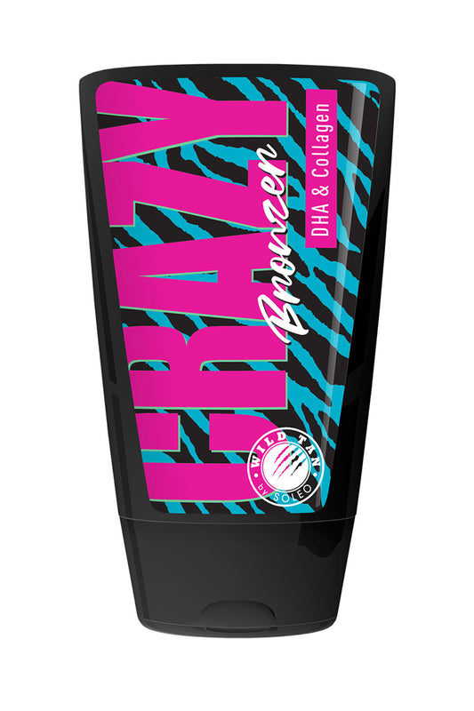 Wild Tan Crazy Bronzer with DHA & collagen; anti-aging formula and fast tanning effect 125 ml