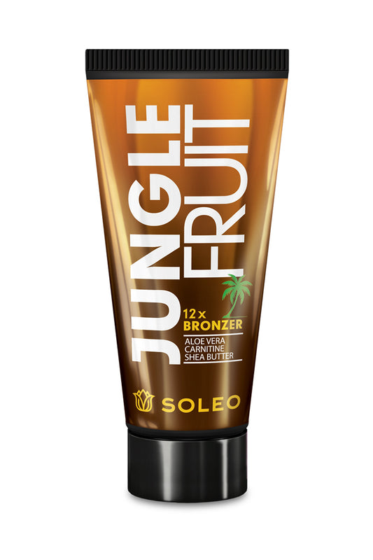 Soleo Jungle Fruit multi-active 12X bronzer for solarium with slimming caffeine, 150 ml