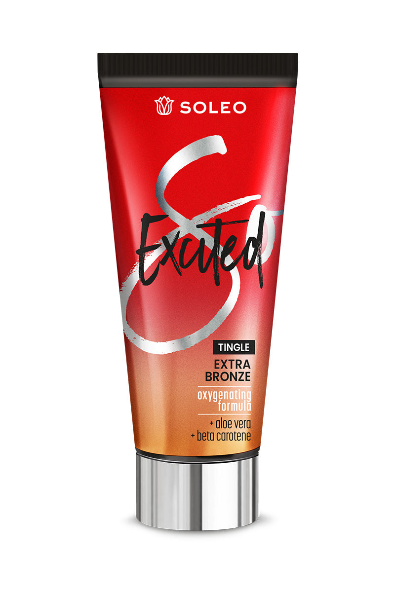 Soleo So Exited extra tingle bronzer for solarium with aloe & beta carotene 150 ml