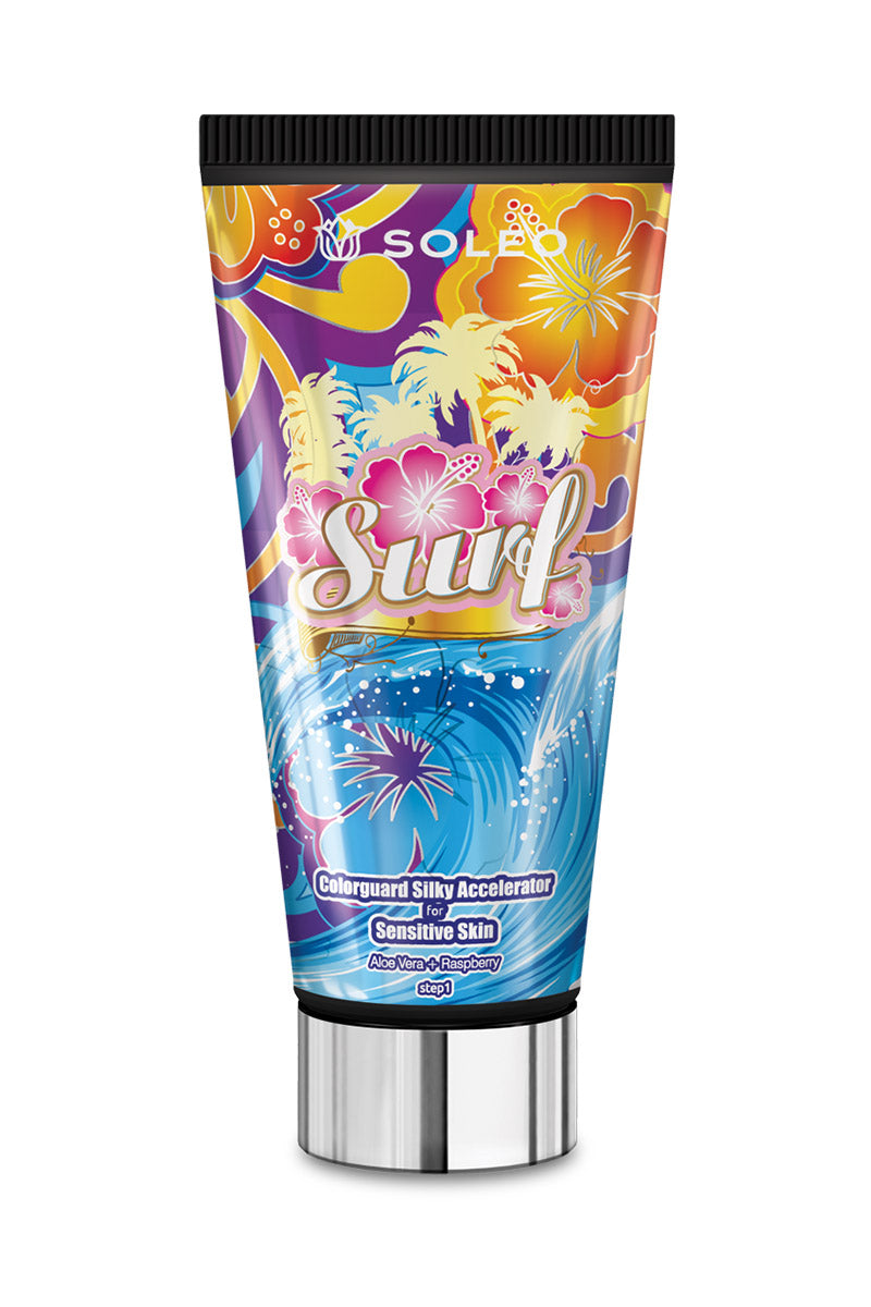 Soleo Surf accelerator for solarium with raspberry extract 150 ml