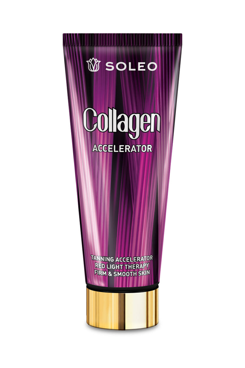 Soleo Collagen Accelerator for solarium with tahitian monoi oil and vitamin E 200 ml