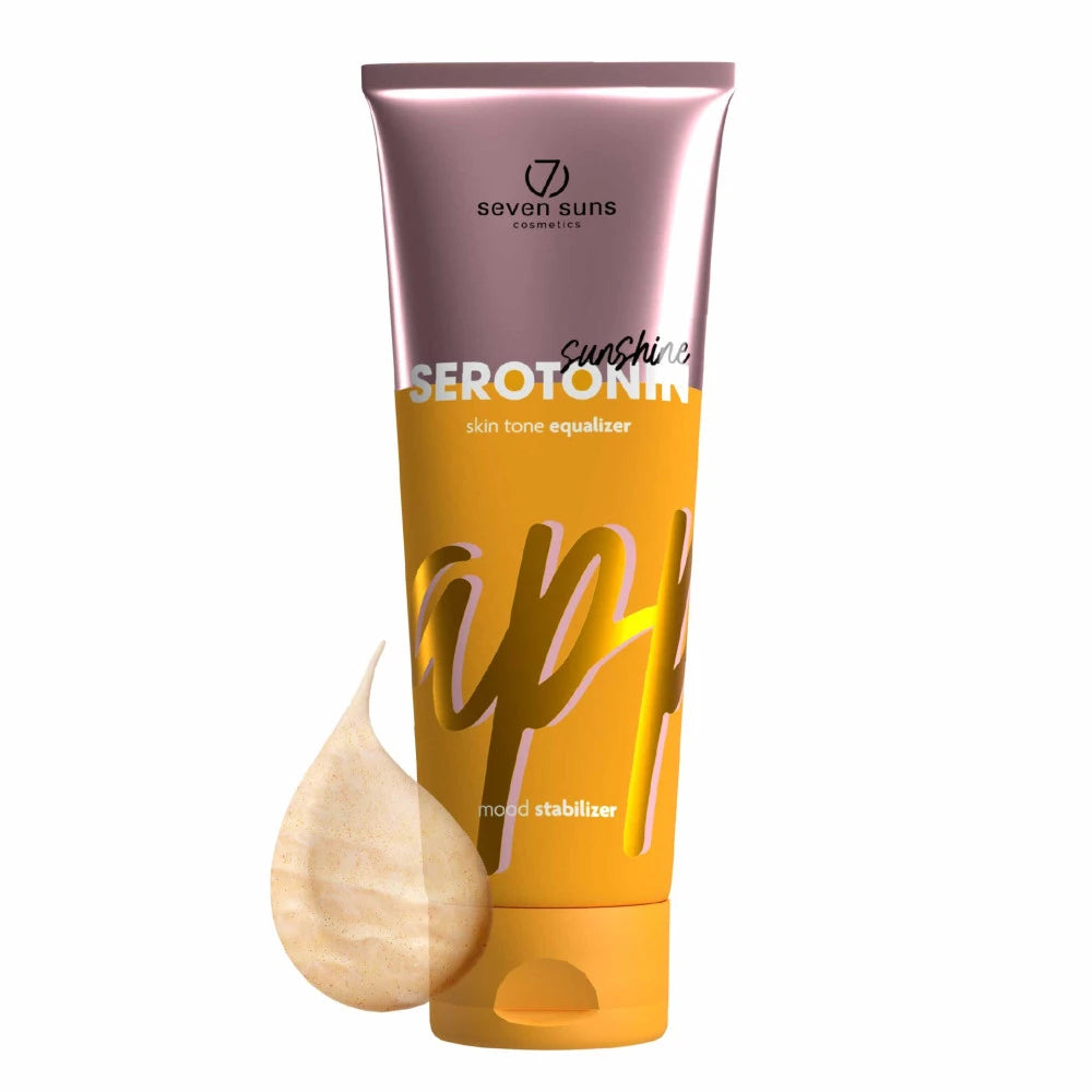 7suns Serotonin Sunshine accelerator for solarium with golden particles, 250 ml
