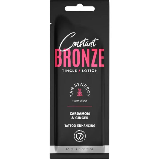 7suns Constant Bronze Tingle lotion for solarium with warming effect and tattoo enhancing, 15 ml