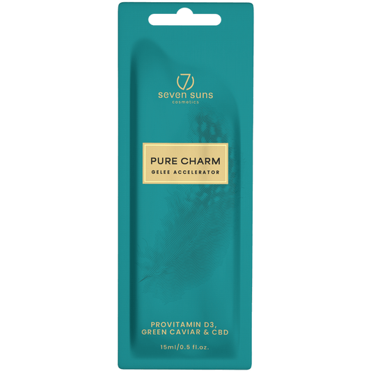 7suns Pure Charm Gelee ускоритель для солярия с глубоким увлажнением, 15 мл