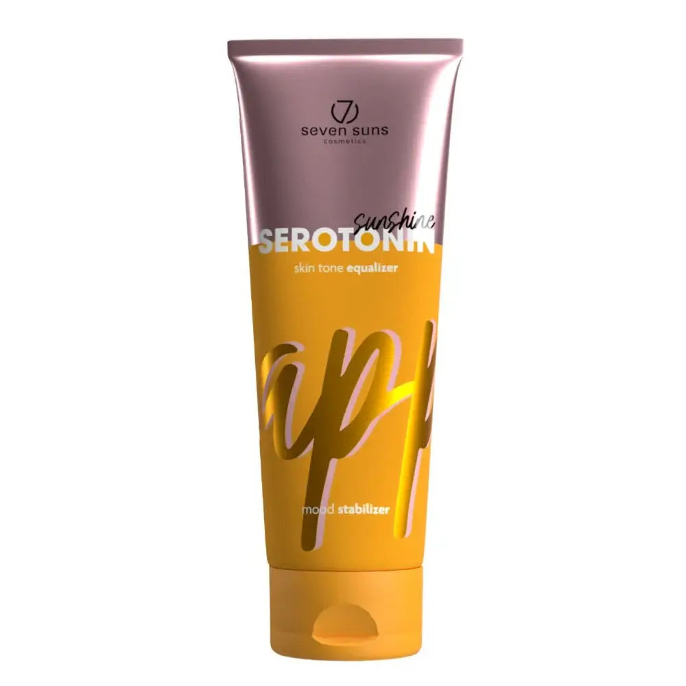 7suns Serotonin Sunshine accelerator for solarium with golden particles, 250 ml