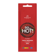 7suns So Hot! immediate tingle bronzer for solarium with slimming effect, 15 ml
