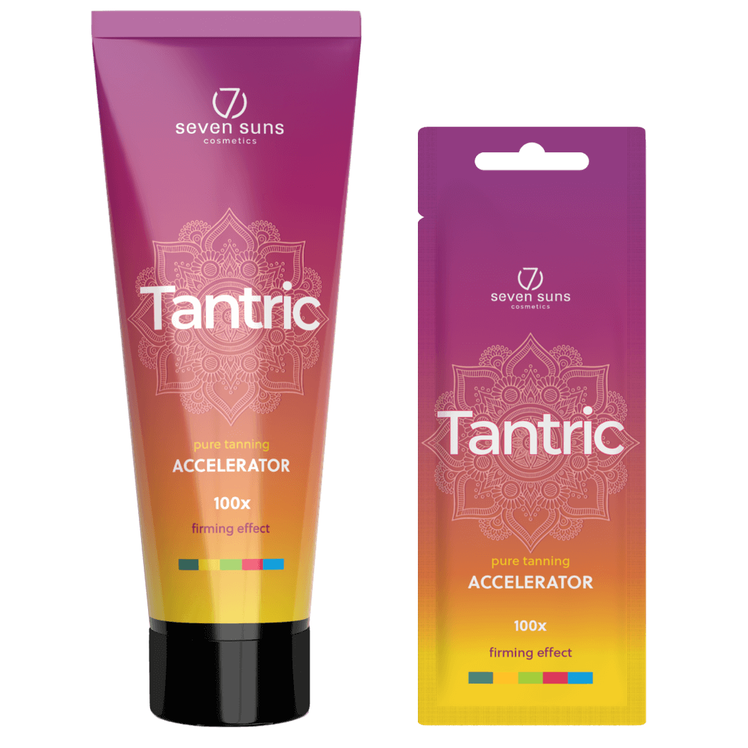 7suns Tantric Accelerator for solarium for natural tan and firming effect, 250 ml