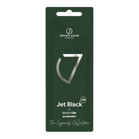 Accelerator for solarium 7suns Jet Black for perfectly hydrated, radiant skin, 15 ml