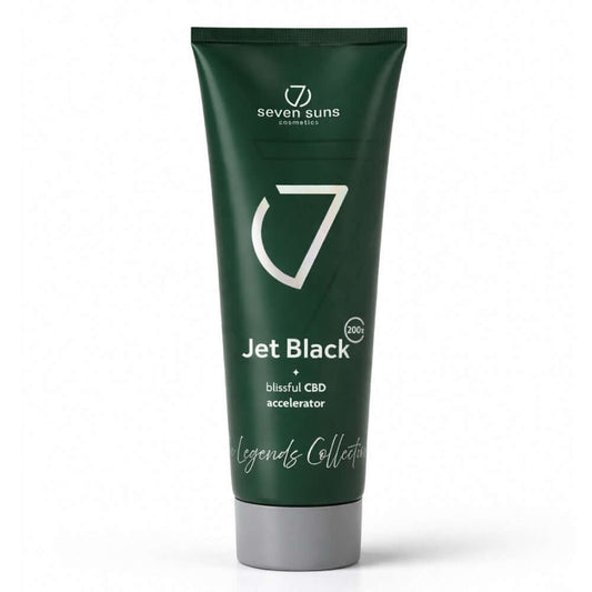 Accelerator for solarium 7suns Jet Black for perfectly hydrated skin, 250 ml