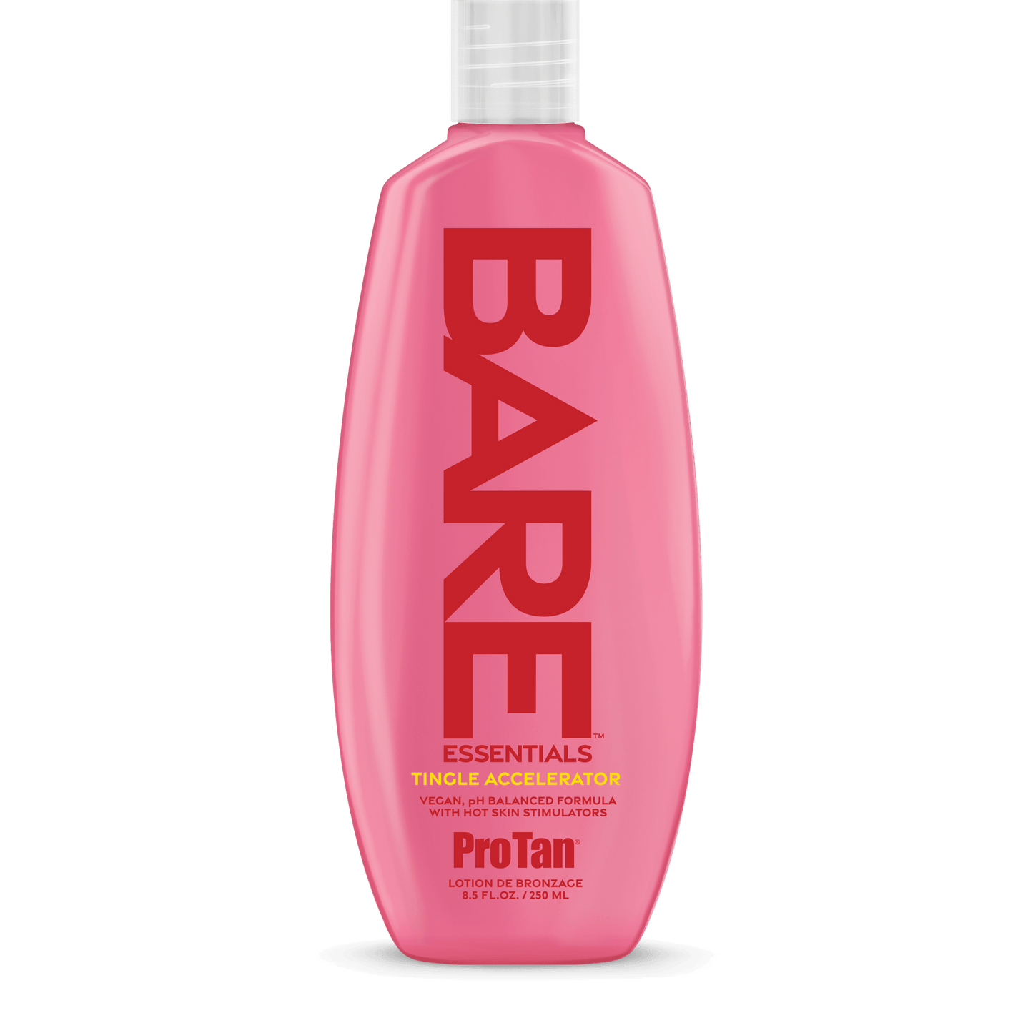 Pro Tan Bare Essentials Tingle Accelerator lotion for solarium with vegan formula