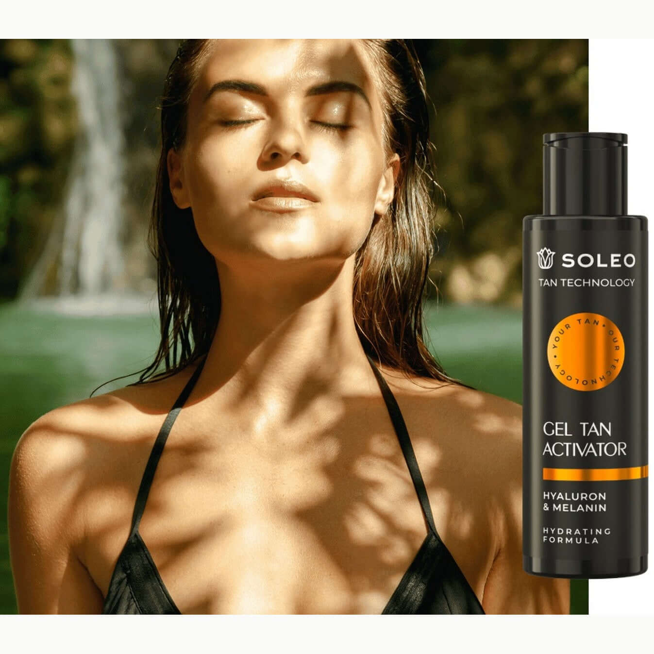 Accelerator for solarium Soleo Gel Tan Activator, deeply moisturizing, 125 ml