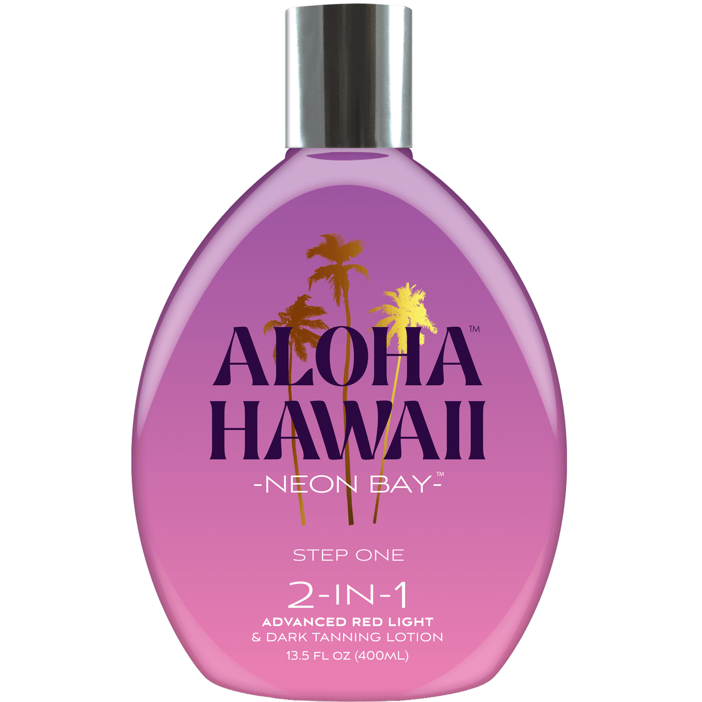 Accelerator for solarium Tan Inc Aloha Hawaii Neon Bay Red Light & Dark Tanning, 400 ml