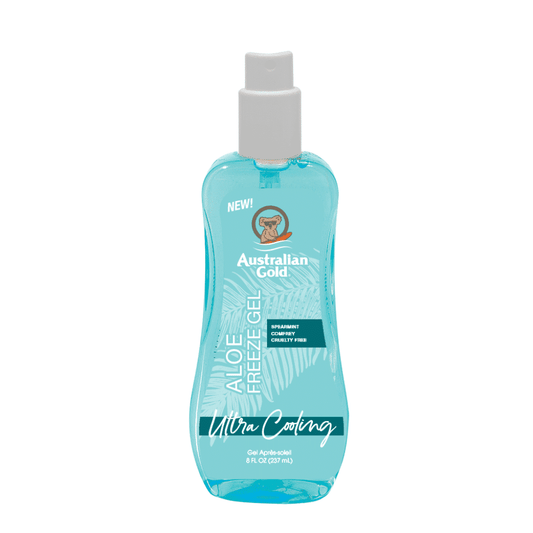 Australian Gold Aloe Freeze after sun spray gel with spearmint comfort and ultra cooling formula