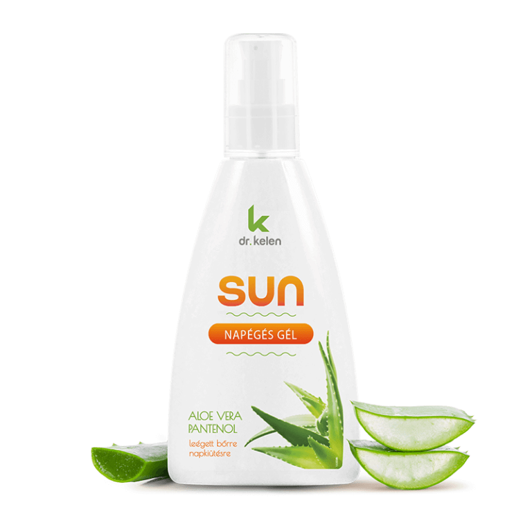 After tan gel Dr.Kelen with aloe vera and panthenol, anti-inflammatory effect, 150 ml