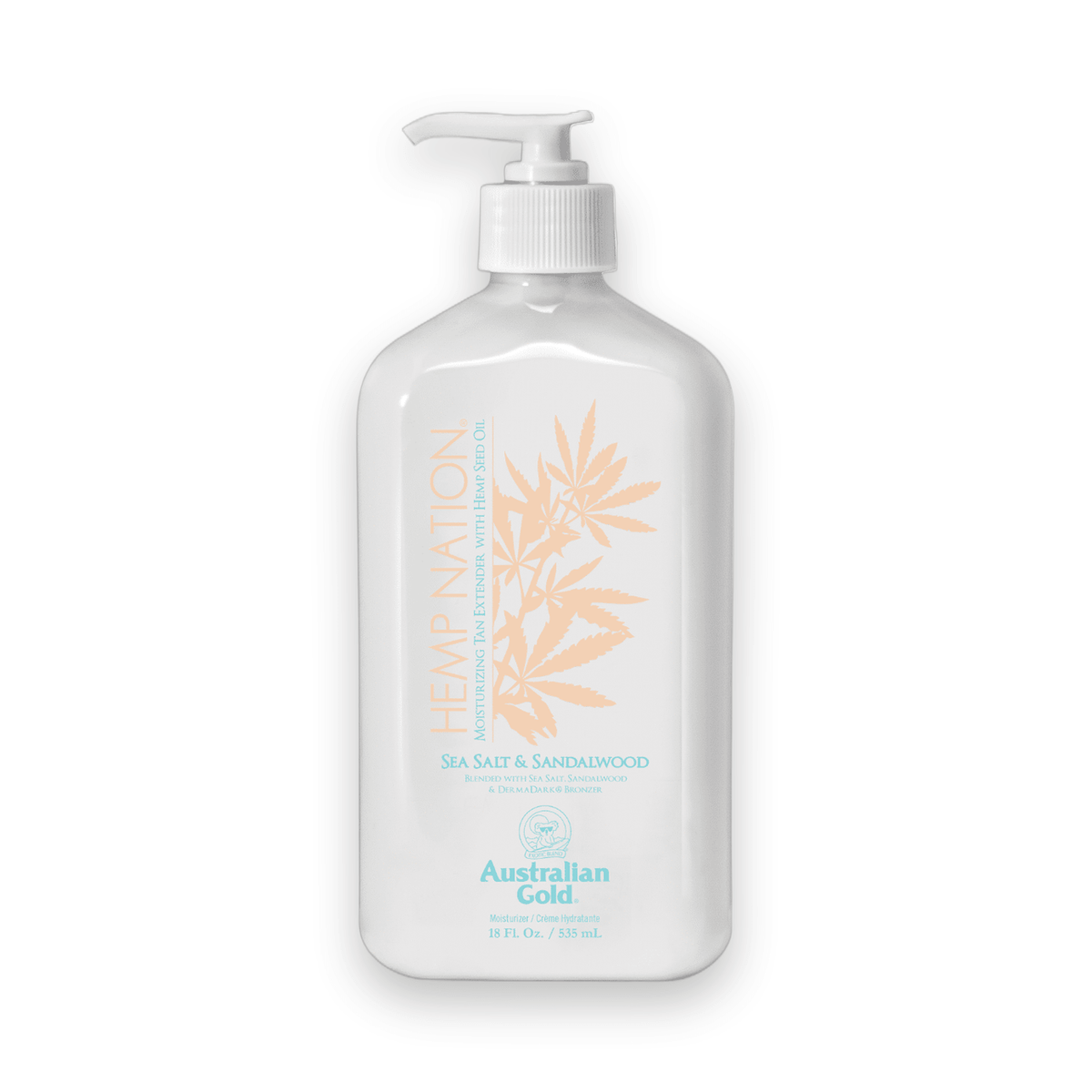 Australian Gold Hemp Nation Sea Salt Sandalwood After Tan Lotion 535ml