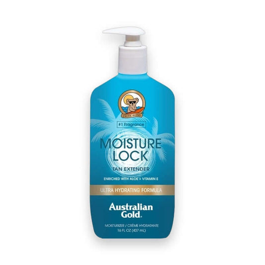 Australian Gold Tan Extender moisturizing aftersun lotion with koala logo