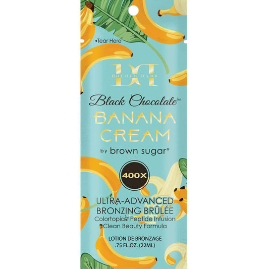 Brown Sugar Double Dark Black Chocolate Banana cream for solarium