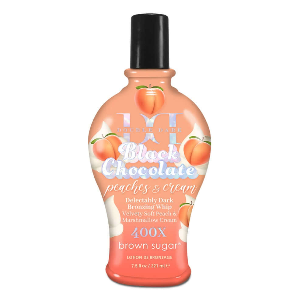 Brown Sugar Double Dark Black Chocolate Peach & Cream for solarium